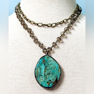 Paige Necklace Smokey